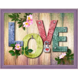 Liebe 40x30 cm AM1742