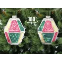 Kit de point de croix sur la toile plastique "Lanterne de Noël" SR-905