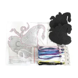 Kit de point de croix sur le feutre "Chapeau magique" ST-1010
