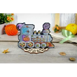 Cross stitch kit on the plastic canvas "Twilight Path" SR-917