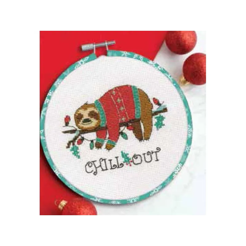 Weihnachts Faultier D72-09004