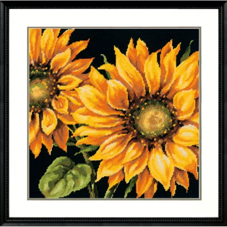 Tapestry Nadelspitzen-Set Dramatische Sonnenblume 36x36 cm D71-20083