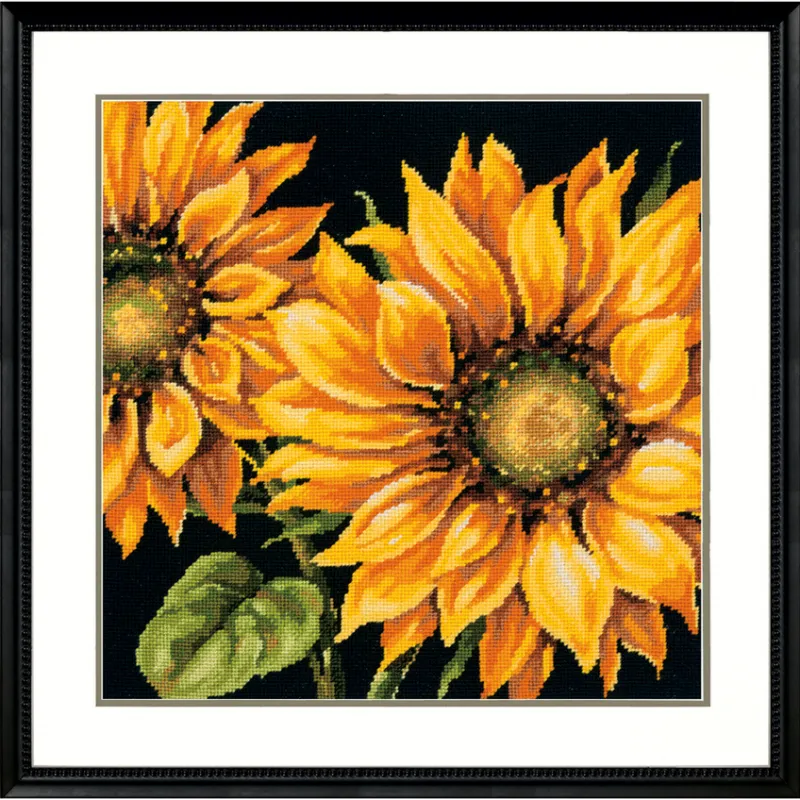 Tapestry Nadelspitzen-Set Dramatische Sonnenblume 36x36 cm D71-20083