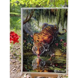 Kit de point de croix « Jardin d’Aurora » SK209