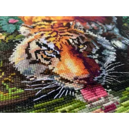 Kit de point de croix « Jardin d’Aurora » SK209