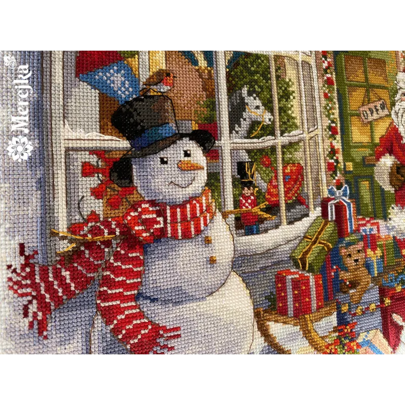Cross stitch kit "The Toy Shop" 30x30 SK213