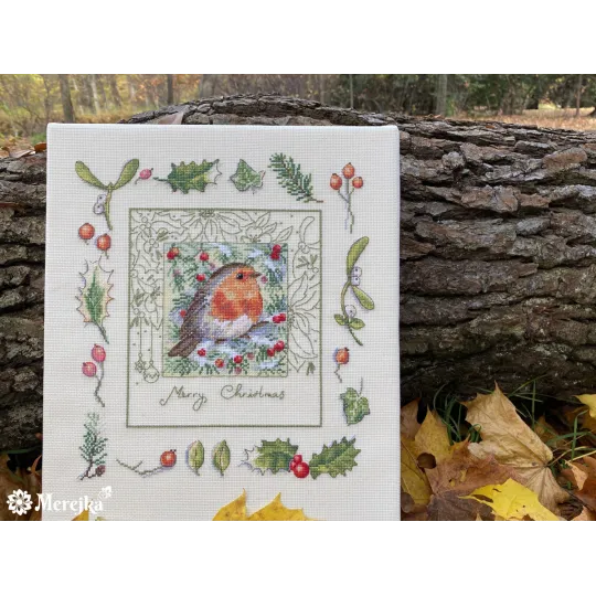 Le Robin de Noël 26x27,5 SK224