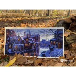 Kreuzstich-Set „Das Venedig des Nordens“ 57,5x28 SK211