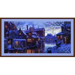Cross-stitch kit "The Venice of the North" 57,5x28 SK211