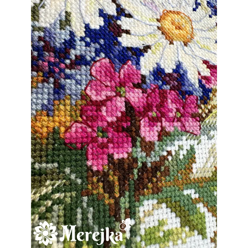 Fleurs des prés 30x26 SK222A