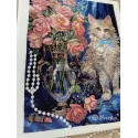 Cross stitch kit "Rosie" 22,5x30 cm SK236