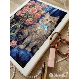 Cross stitch kit "Rosie" 22,5x30 cm SK236