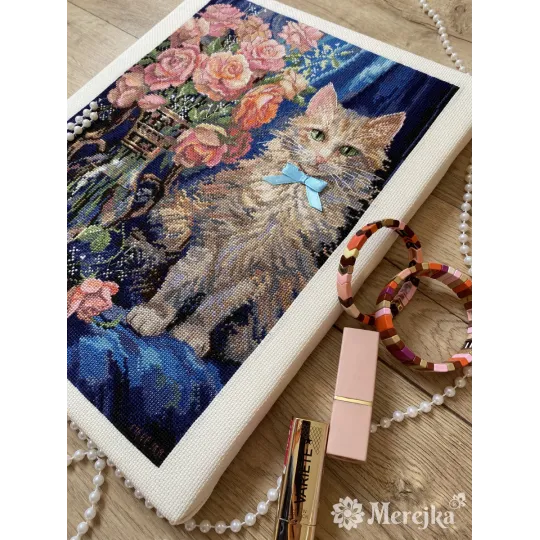 Cross stitch kit "Rosie" 22,5x30 cm SK236