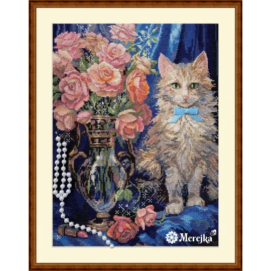 Cross stitch kit "Rosie" 22,5x30 cm SK236