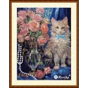 Cross stitch kit "Rosie" 22,5x30 cm SK236