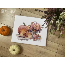 Cross stitch kit "Still Life with Pumpkins" 19x24 SK241A