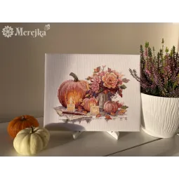 Cross stitch kit "Still Life with Pumpkins" 19x24 SK241B