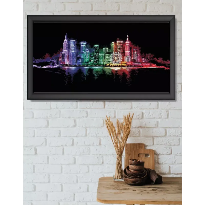 Nachtstadt 95*45 cm SANN-16