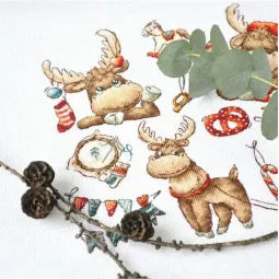 Sampler. Šventinis briedis SANS-63