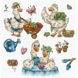 Muster. Gans-Sommerbewohner SANS-64