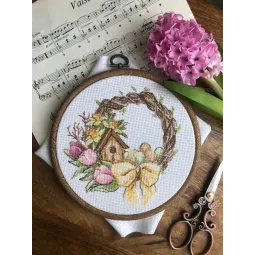 Весенний венок SANV-36 (D)