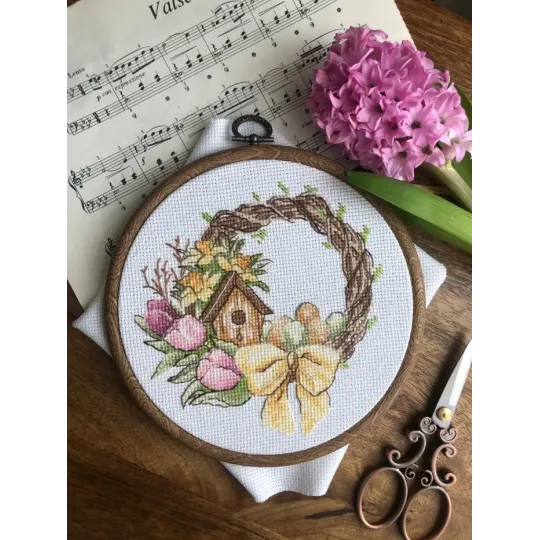 Spring wreath SANV-36 (ES)