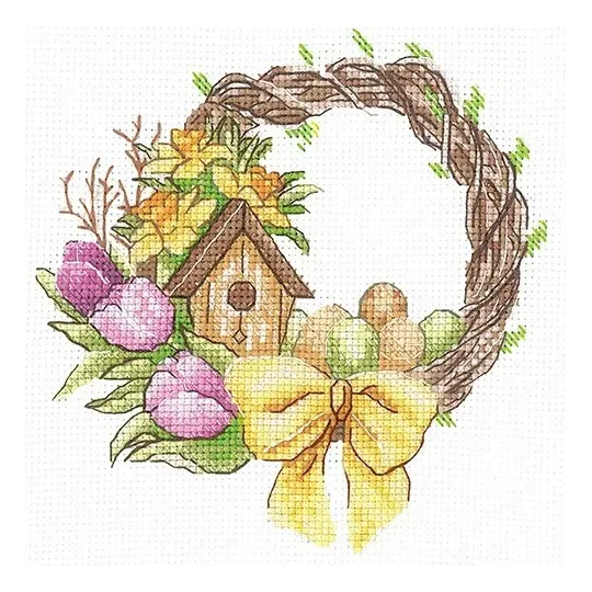 Spring wreath SANV-36 (ES)