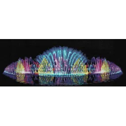 Набор для вышивания крестом "Поющий фонтан" SANP-62