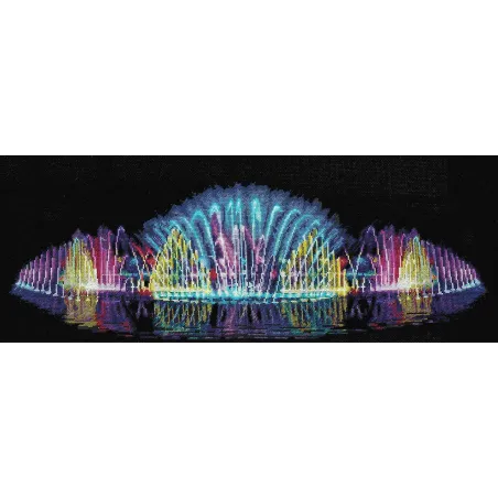 Kreuzstich-Set "Singender Brunnen" 59 x 19 cm SANP-62