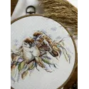 Cross-stitch kit "Sparrows" SANV-41