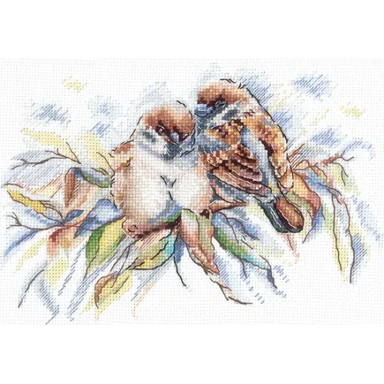 Cross-stitch kit "Sparrows" SANV-41