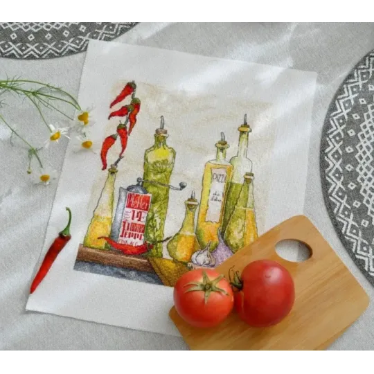 Cross stitch kit Spice oil SANP-65