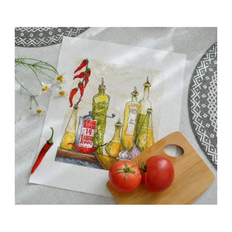 Cross stitch kit Spice oil SANP-65