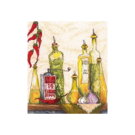 Cross stitch kit Spice oil SANP-65