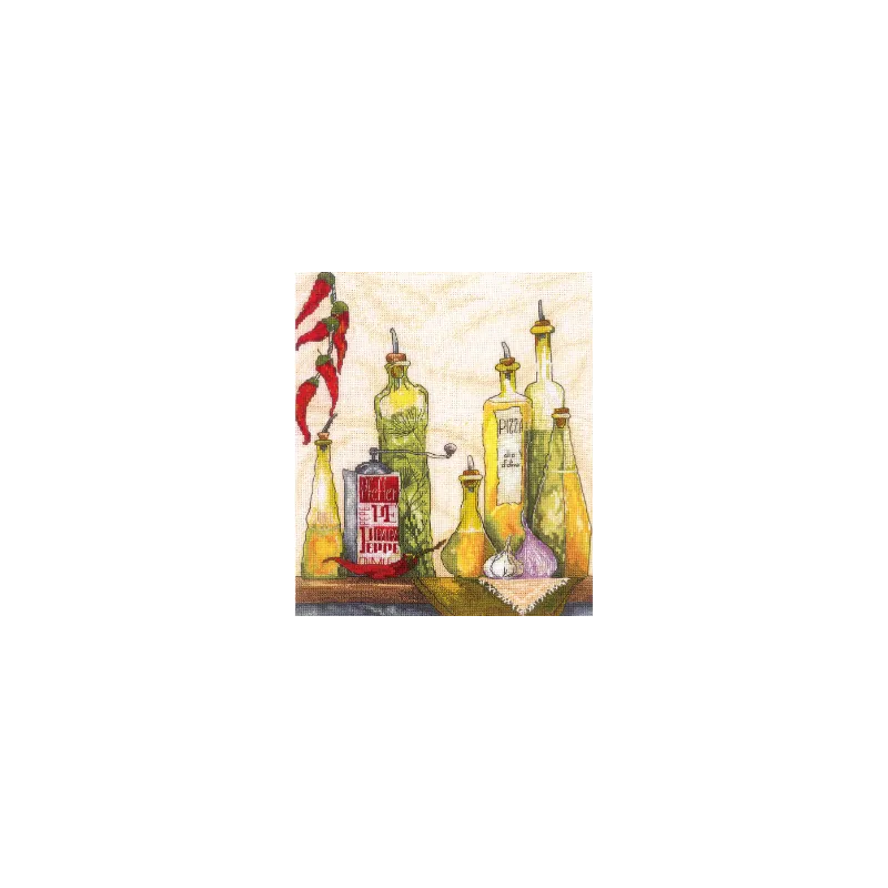 Cross stitch kit Spice oil SANP-65