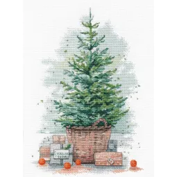 Kreuzstich-Set „Weihnachtsüberraschung“ S1567