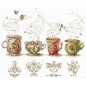 Cross stitch kit "Tea lovers" SANTS-10