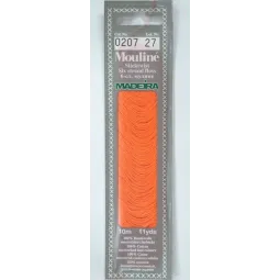 Medvilniniai siuvinėjimo siūlai, 10m M017/0207