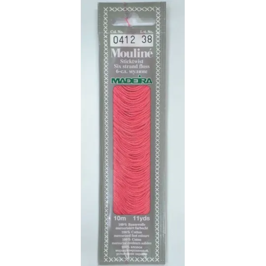 Baumwoll-Moulinegarn 10m M017/0412