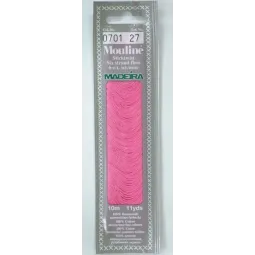 Medvilniniai siuvinėjimo siūlai, 10m M017/0701