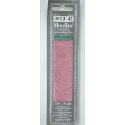 Medvilniniai siūlai mouline 10m M017/0809