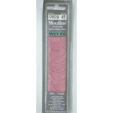 Fils de coton mouliné 10m M017/0809