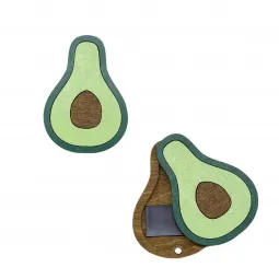 Nadelbox aus Holz Avocado KF056/20