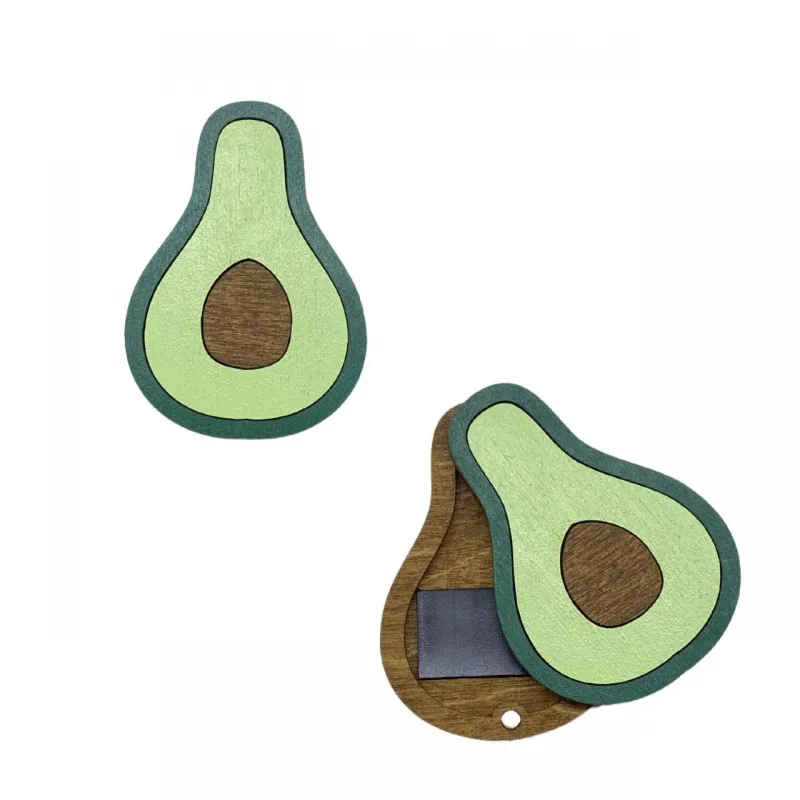 Étui à aiguilles en bois Avocat KF056/20