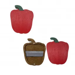 Étui à aiguilles en bois Pepper KF056/21