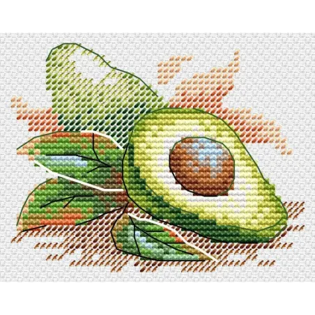 Counted Cross Stitch Kit, Fruit Bowl