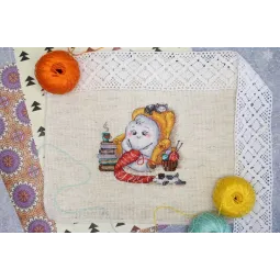 Cross stitch kit "Ghost Needleworker" SM-749