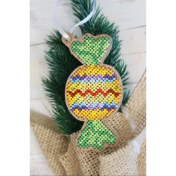 Елочное украшение. Конфета SO-064