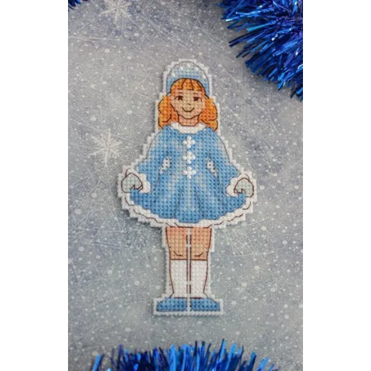 Nouvel An. Flocon de neige Fille SR-902