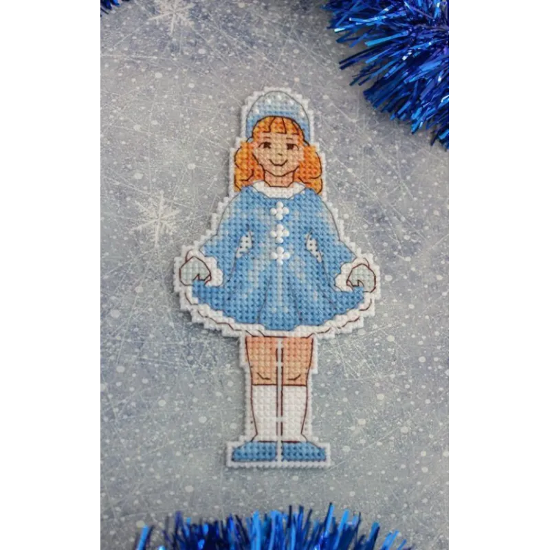 Nouvel An. Flocon de neige Fille SR-902